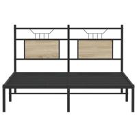 Bedframe zonder matras hout sonoma eikenkleurig 140x200 cm - thumbnail