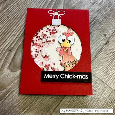 Vaessen Creative • clear stamps rendier 2 14st.