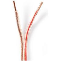 Nedis Speaker-Kabel | 2x 4 mm² | 100 m | Transparant | 1 stuks - CABR4000TR1000 CABR4000TR1000 - thumbnail