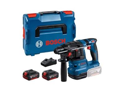 Bosch Blauw gbh 18v-22 accu boorhamer | 1,9j | 2 x 4,0 ah accu + snellader | in l-boxx - 0611924002 Bosch Blauw gbh 18v-22 accu boorhamer | 1,9j | 2 x 4,0 ah accu + snellader | in l-boxx - 0611924002