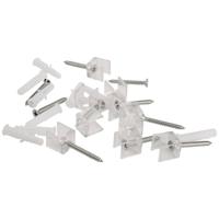 Deko Light 930846 Montageklem Silicone (l x b x h) 11.2 x 12.9 x 14.3 mm 10 stuk(s) - thumbnail