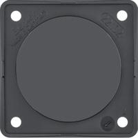 Hager berker Integro blindpaat, zwart - thumbnail