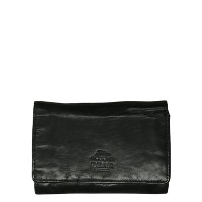 Bear Design Portemonnee met Overslag M Cow Lavato Zwart