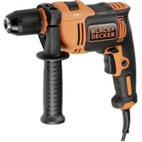 Black & Decker BEH710-QS boor 2800 RPM Zwart, Oranje - thumbnail