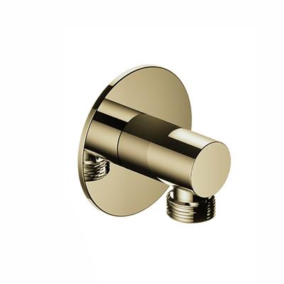 Wanduitlaat Hotbath Cobber Gepolijst Messing Living Colours