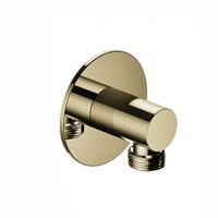 Wanduitlaat Hotbath Cobber Gepolijst Messing Living Colours - thumbnail