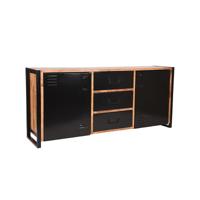 LABEL51 Dressoir 'Brussels' Mangohout, 190cm - thumbnail