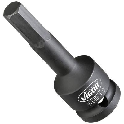 Vigor V7019-H10 V7019-H10 Inbus Slagadapter 10 mm 10 mm 1/2 (12,5 mm)