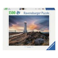 Ravensburger De vuurtoren van Akranes 1500 stukjes - thumbnail