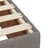 Bedframe zonder matras 120x200 cm stof taupe - thumbnail
