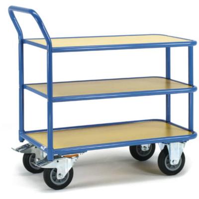 Fetra Hauptartikel 2610 Tafelwagen Staal Poedercoating Laadvermogen (max.): 300 kg Stralend blauw (RAL 5007) Fetra Hauptartikel 2610 Tafelwagen Staal Poedercoating Laadvermogen (max.): 300 kg Stralend blauw (RAL 5007)