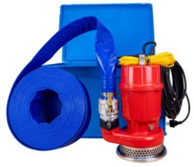 Dompelpomp - KIN pumps AS 400 inclusief persslang - gietijzer - 230 volt (Max. capaciteit 16,8m�/h)