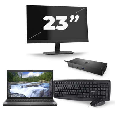 Dell Precision 3541 - Intel Core i7-9e Generatie - 15 inch - 16GB RAM - 256GB SSD - Windows 11 + 1x 23 inch Monitor Dell Precision 3541 - Intel Core i7-9e Generatie - 15 inch - 16GB RAM - 256GB SSD - Windows 11 + 1x 23 inch Monitor