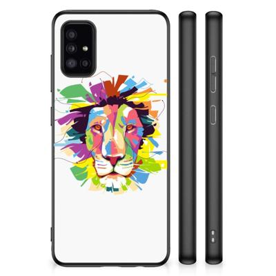 Samsung Galaxy A51 | Bumper Hoesje | Lion Color