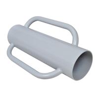 Paalstamper met handvatten staal - thumbnail