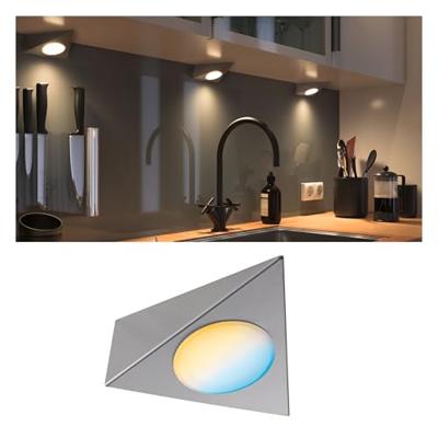 Paulmann CC Trigo Onderbouwlamp LED 2.10 W Warmwit Nikkel