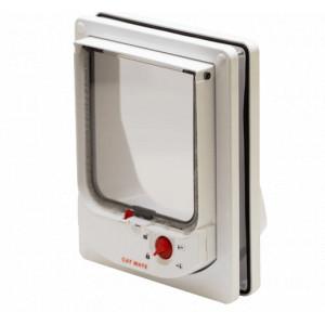 Kattenluik plastic 10x19x24.5cm wit Catmate - Catmate Kattenluik plastic 10x19x24.5cm wit Catmate - Catmate