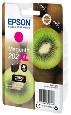 Epson Inktcartridge 202XL Origineel Magenta C 13 T 02H34010 - thumbnail