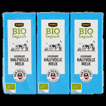 Jumbo Biologisch Houdbare Halfvolle Melk 3 x 200 ml Jumbo Biologisch Houdbare Halfvolle Melk 3 x 200 ml