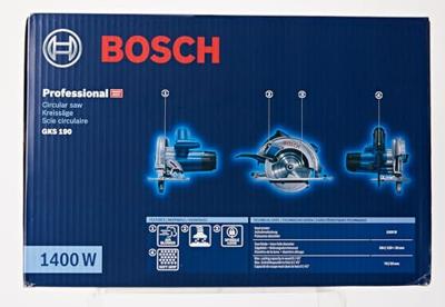 Bosch Blauw GKS 190 Cirkelzaag | 1400w - 0601623000 - thumbnail