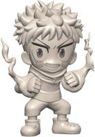 Jujutsu Kaisen Toonize PVC Figure - Yuji Itadori (Cartoon Color Version) - thumbnail