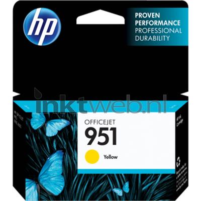 HP inktcartridge 951, 700 pagina's, OEM CN052AE, geel