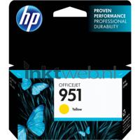 HP inktcartridge 951, 700 pagina's, OEM CN052AE, geel - thumbnail