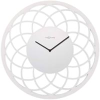 NeXtime klok 3115wi big dreamcatcher, ø60 cm, wall, white - thumbnail