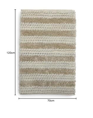 Heckett Lane Badmat Roberto - 70x120cm beige