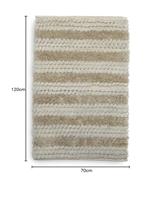 Heckett Lane Badmat Roberto - 70x120cm beige - thumbnail