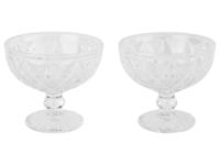 LIVARNO home Schaaltjes of ijscoupes (ijsbeker met voet/transparant) - thumbnail