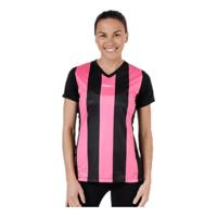 Craft 1905568 Progress Stripe Jersey W - Black/Pop - XL - thumbnail