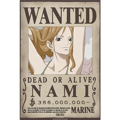 Poster One Piece - Wanted Nami Wano 38x52cm Poster One Piece - Wanted Nami Wano 38x52cm