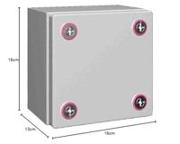 Rittal KX 1500.000 Installatiebehuizing, Wandbehuizing 150 x 150 x 120 Plaatstaal Lichtgrijs 1 stuk(s) - thumbnail