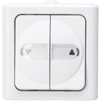 Kopp 561502005 BlueElectric Compleet Jaloezie-schakelaar spatwaterdicht Arctisch-wit 1 stuks 1 stuk(s) - thumbnail