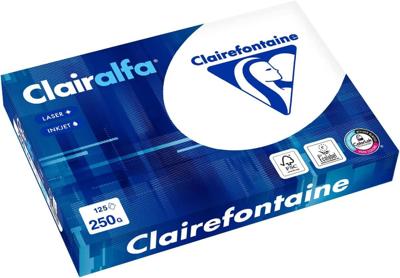 Clairefontaine Clairalfa presentatiepapier A4, 250 g, pak van 125 vel