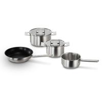 Bosch HEZ9SE040 Pannenset 4-delig Glas/RVS - thumbnail