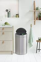 Brabantia – 100680 -Touch Bin New Recycle 10 + 23 litres, Acier Mat - thumbnail