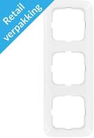 Busch Jaeger wit 3 voudig afdekraam - 4695620 - thumbnail