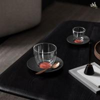 VILLEROY & BOCH - Manufacture Rock Glow - Schotel voor koffiekop 15,5cm - thumbnail
