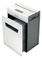 Leitz IQ 10X Protect Premium P4 Papierversnipperaar 10 vellen Cross cut 4 x 40 mm P-4 18 l Ook geschikt voor Nietjes, Paperclips - thumbnail