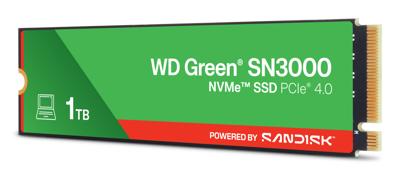 SanDisk SN3000 1 TB M.2 PCI Express 4.0 NVMe QLC 3D NAND