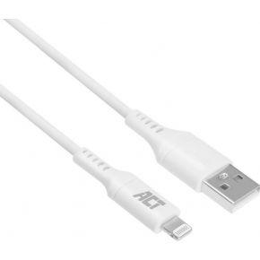 ACT USB A naar Lightning Kabel, MFI Gecertificeerde Lightning Kabel, iPhone USB naar Lightning Kabel 2 meter - AC3012