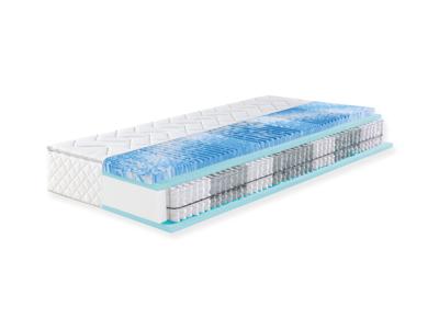 f.a.n. Pocketvering matras met gelschuim topper Sweet Dream XXL (Medium (H2), 80 x 200 cm)