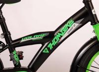 Volare thombike kinderfiets - jongens - 16 inch - zwart groen - thumbnail