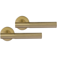 Differnz | Utrecht deurkruk | rond rozet | goud - thumbnail