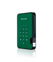 iStorage diskAshur2 SSD 8TB Groen - Veilige draagbare Solid State Drive - Beveiligd met een wachtwoord - Stofdicht en waterdicht - Hardwarematige versleuteling - thumbnail
