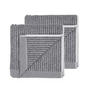 Sodahl - Handdoeken - Handdoek 40x60cm Melange Ash s/2 - thumbnail