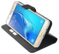 Premium Wallet TPU Case Samsung Galaxy J5 (2016) - Smartphonehoesje - Booktype - PU leer - inclusief pashouder - zwart - thumbnail