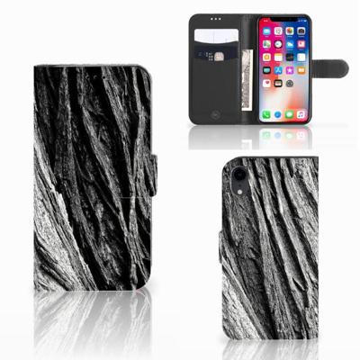 Book Style Case Apple iPhone Xr Boomschors Grijs Book Style Case Apple iPhone Xr Boomschors Grijs